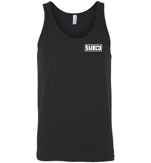Swoly White Double Logo Unisex Tank