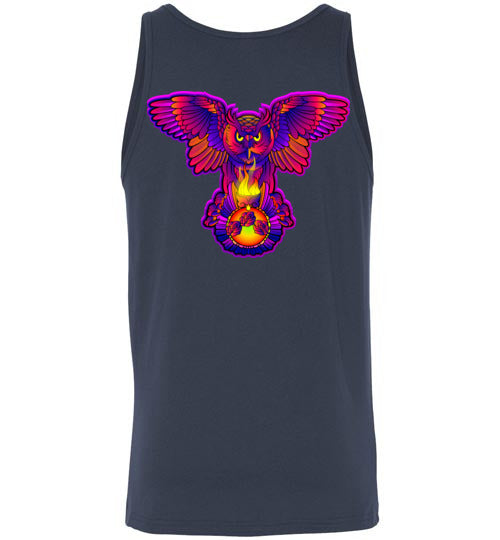 Swoly White Double Logo Unisex Tank