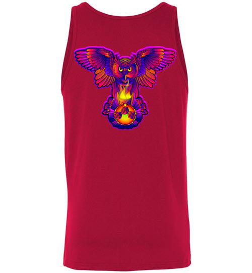 Swoly White Double Logo Unisex Tank