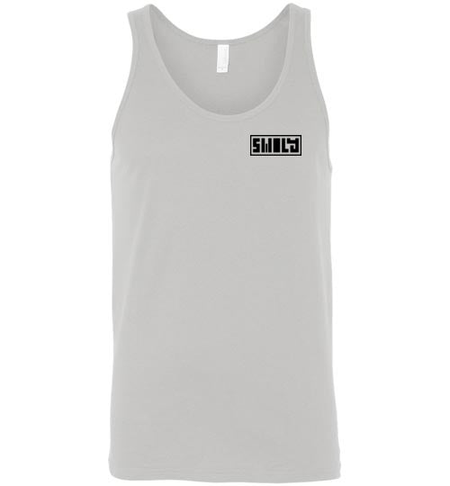 Swoly Black Double Logo Unisex Tank