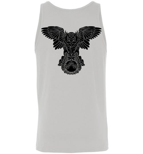 Swoly Black Double Logo Unisex Tank