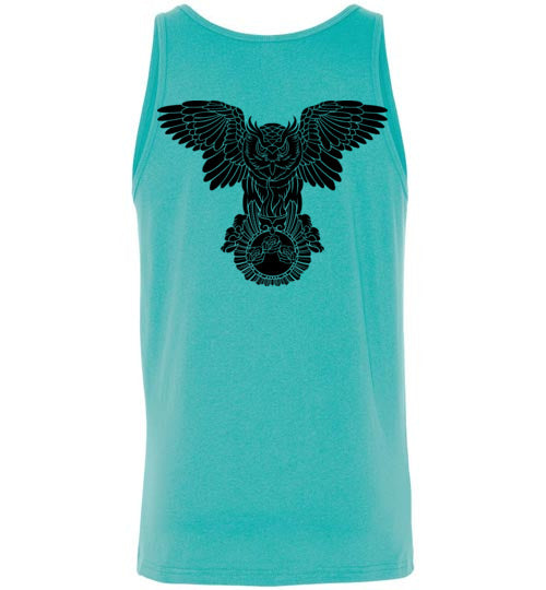 Swoly Black Double Logo Unisex Tank