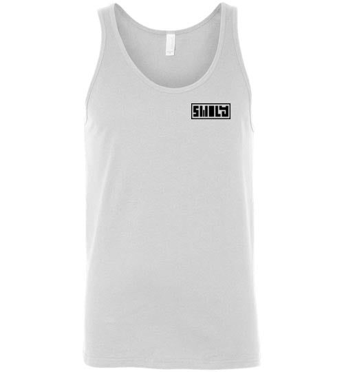 Swoly Black Double Logo Unisex Tank