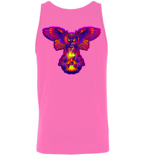 Swoly White Double Logo Unisex Tank