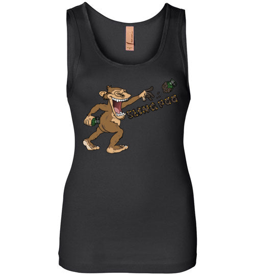 SlingPoo Ladies Premium Logo Tank