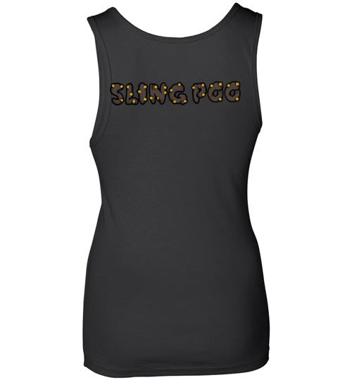 SlingPoo Ladies Premium Logo Tank