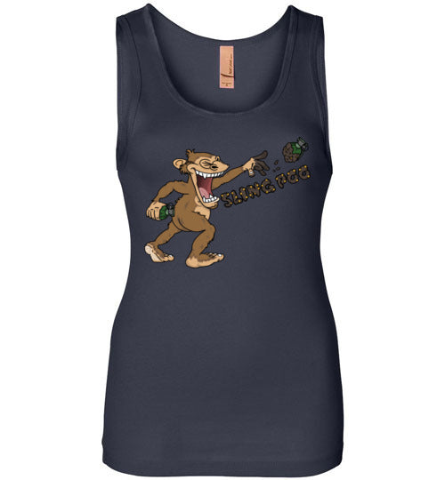 SlingPoo Ladies Premium Logo Tank