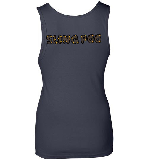 SlingPoo Ladies Premium Logo Tank