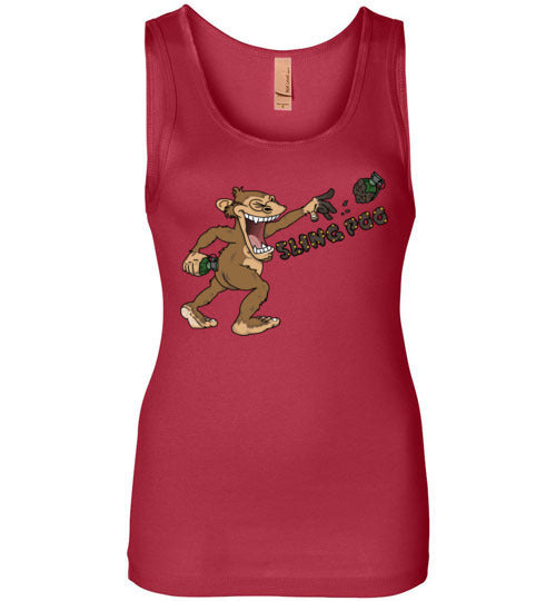SlingPoo Ladies Premium Logo Tank