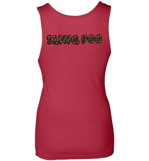 SlingPoo Ladies Premium Logo Tank