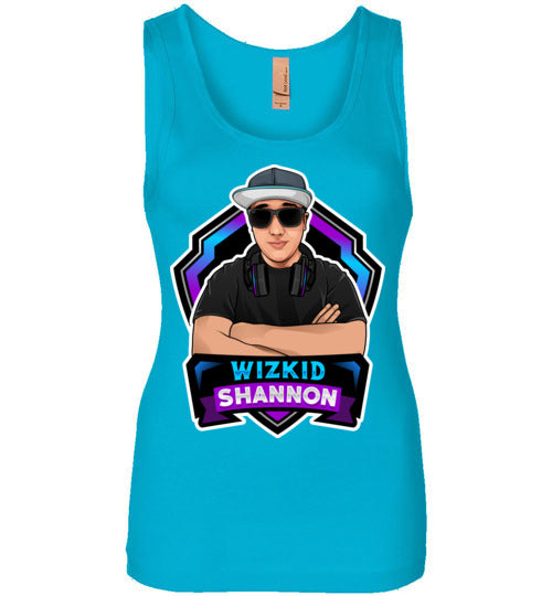 WizKidShannon Ladies Logo Tank