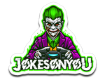 JokesOnYou Gaming Logo Sticker