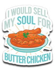 PistolPally Butter Chicken  Sticker