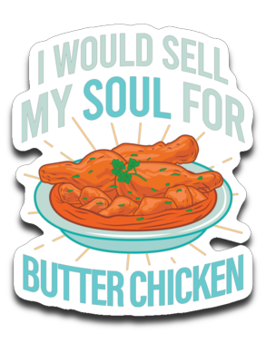 PistolPally Butter Chicken  Sticker