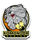 Komondor Gaming Sticker
