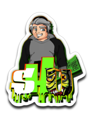 SumHairy_dad Gaming Sticker