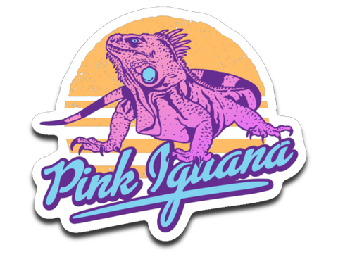 PinkIguana Sticker