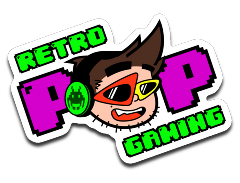 Retro Pop Gaming Sticker