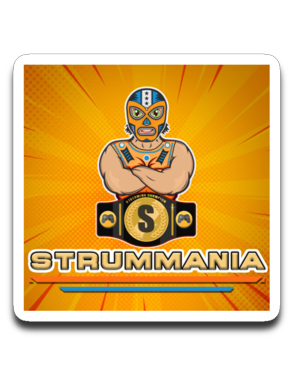 Strummania Sticker