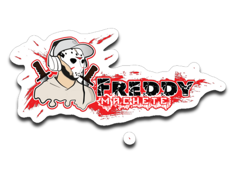 Freddymachete Logo Sticker
