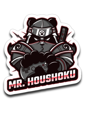 Mr Houshoku Logo Sticker