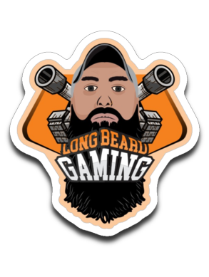LongBeard Gaming Sticker