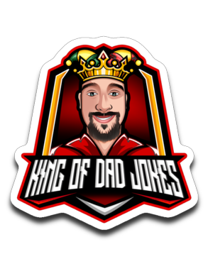 TheRealKingofDadJokes Sticker