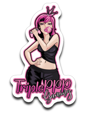 Triple PPP Gaming Sticker