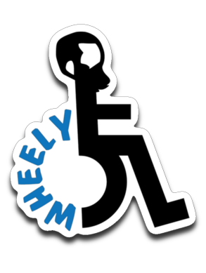 Wheelytv Black Decal