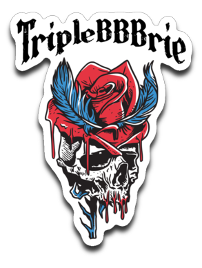Triple BBBrie Sticker