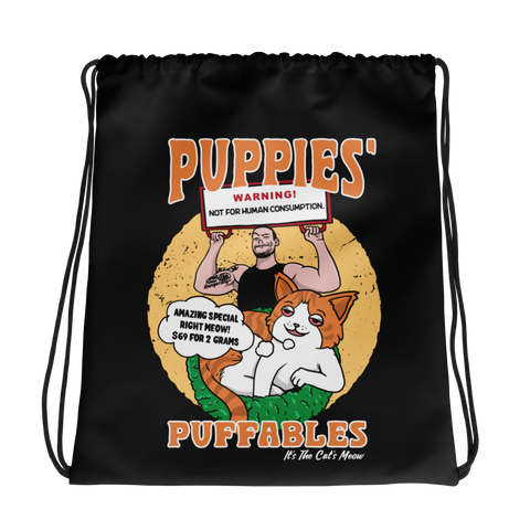 IGotPuppies Puffables Drawstring Bag