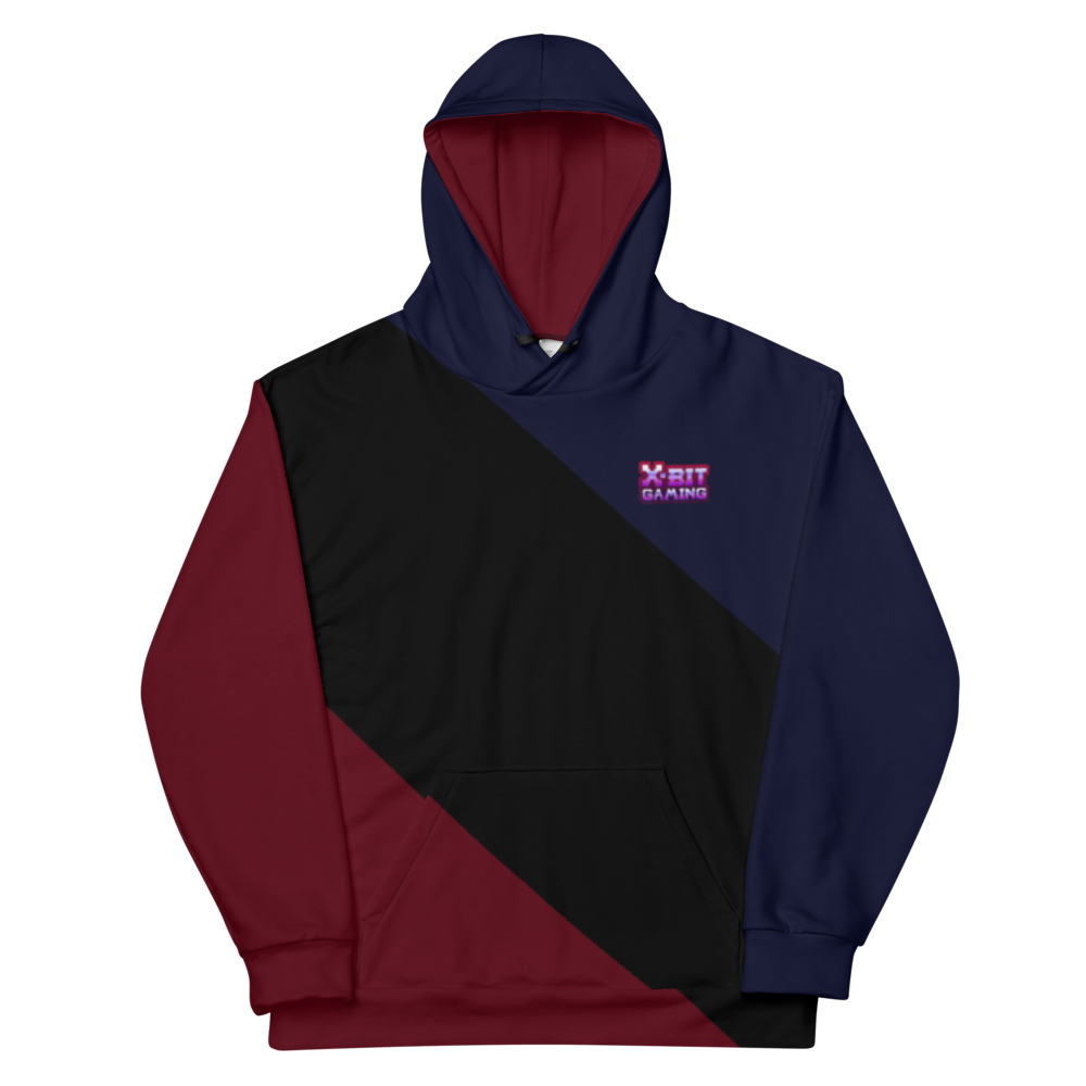 X-Bit Gaming Tri Color Hoodie