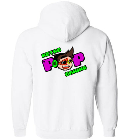 Retro Pop Gaming Zip-Up Hoodie
