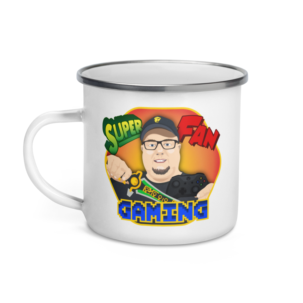 Super Fan Gaming Enamel Mug