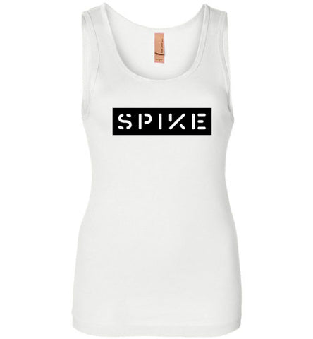 Spike Black Logo Ladies Tank