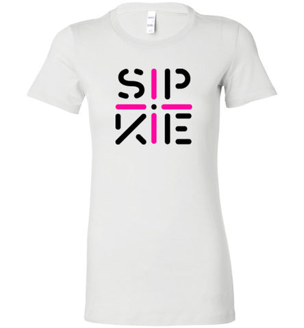 Spike Square Logo Ladies Tee