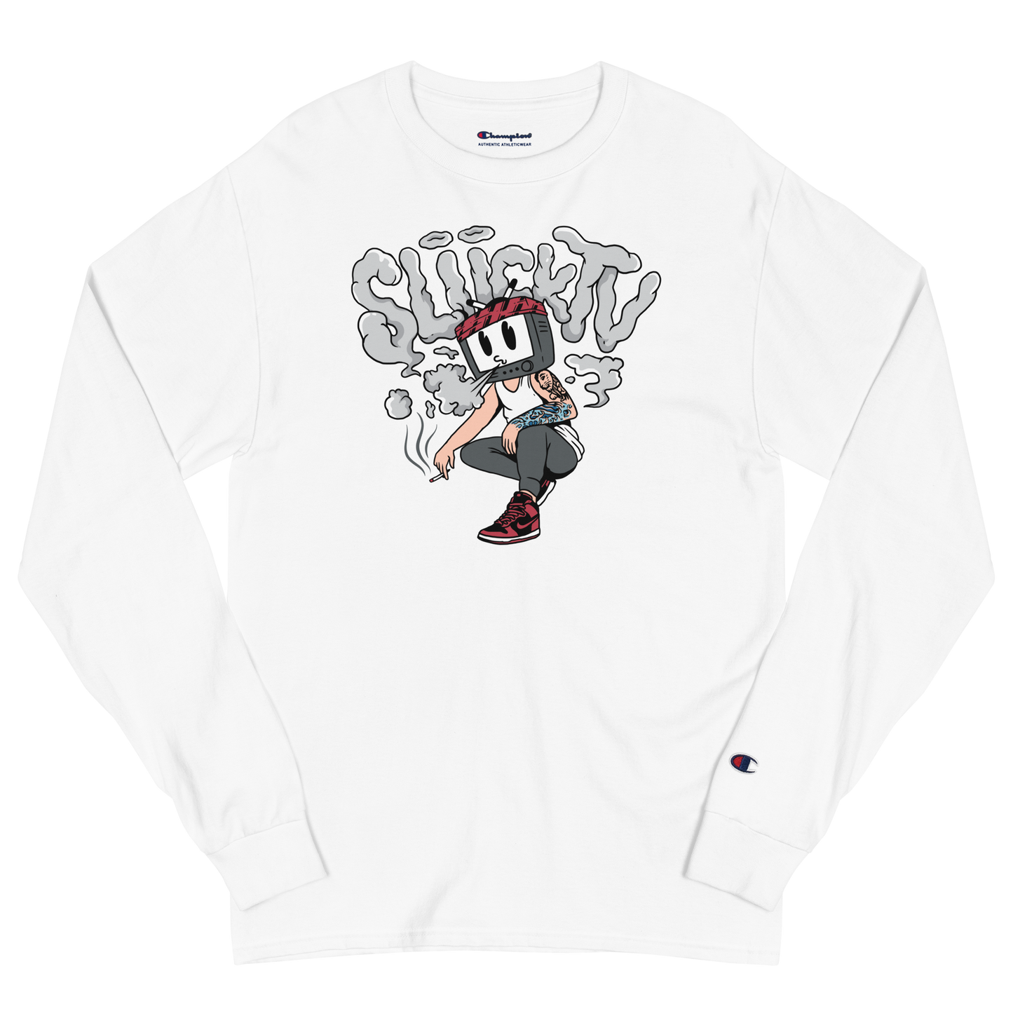SliickTV Champion Long Sleeve Shirt