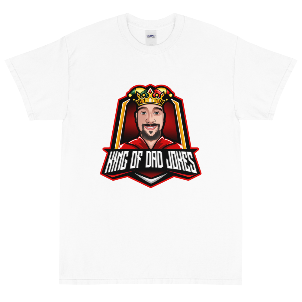 TheRealKingofDadJokes Classic Logo Tee