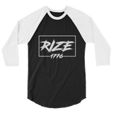 RIZE1776 Logo Baseball Tee