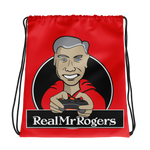 Real Mr Rogers Drawstring bag