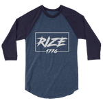 RIZE1776 Logo Baseball Tee