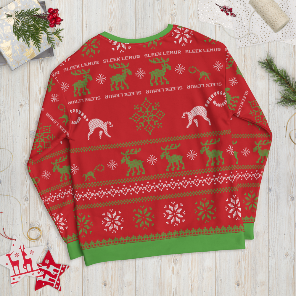 SleekLemur Ugly Christmas Sweater