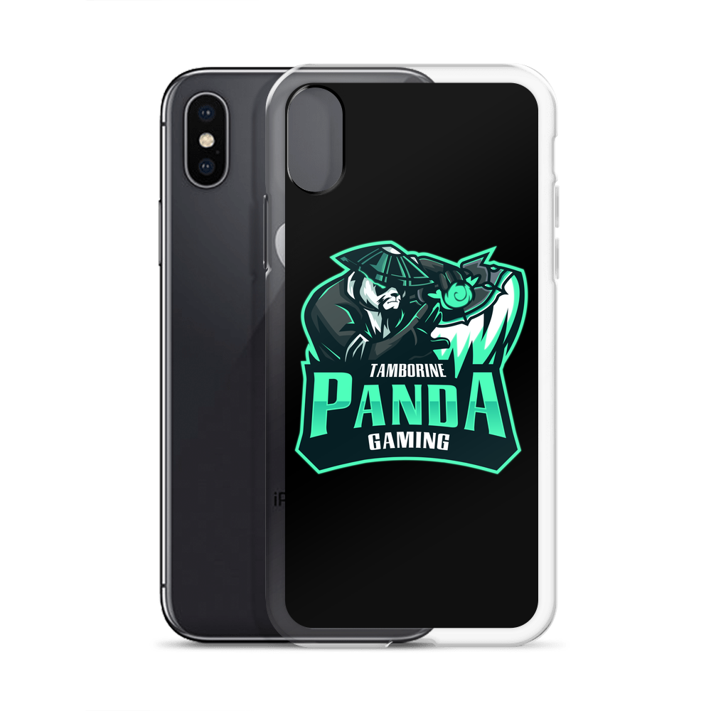 Tamborine Panda Gaming iPhone Case