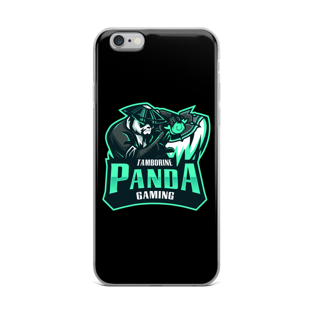 Tamborine Panda Gaming iPhone Case