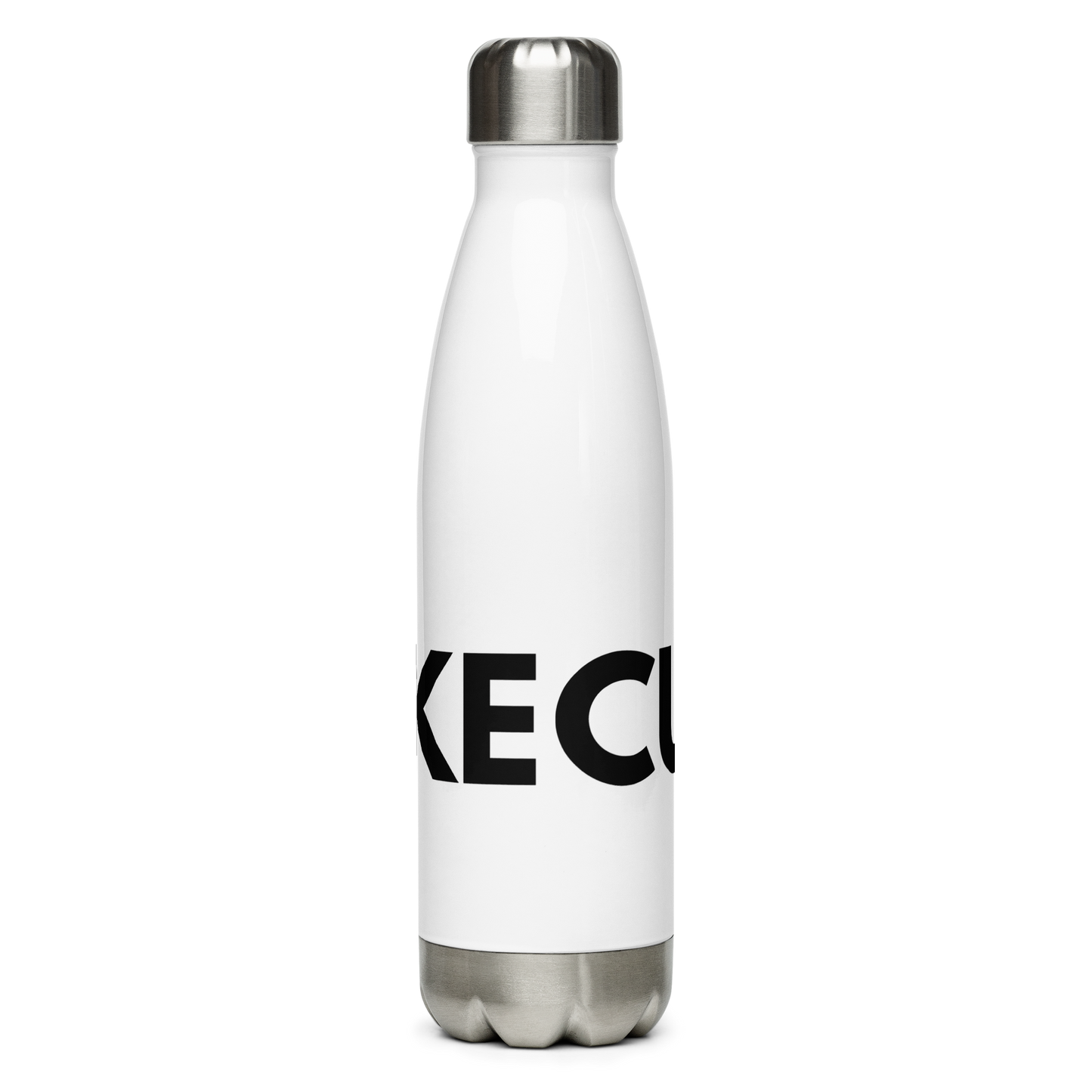 Cupc4ke Stainless Steel Water Bottle
