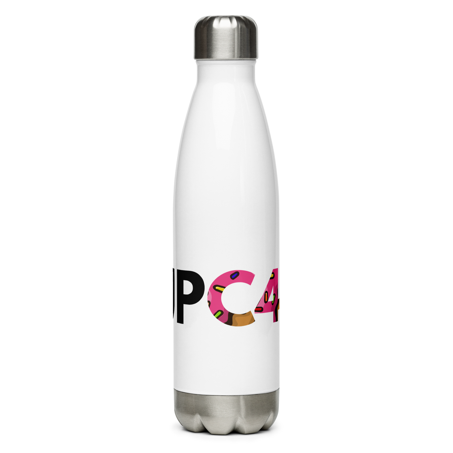 Cupc4ke Stainless Steel Water Bottle