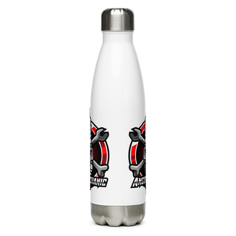 Angry Mechanic Gaming Stainless Steel Water Bottle