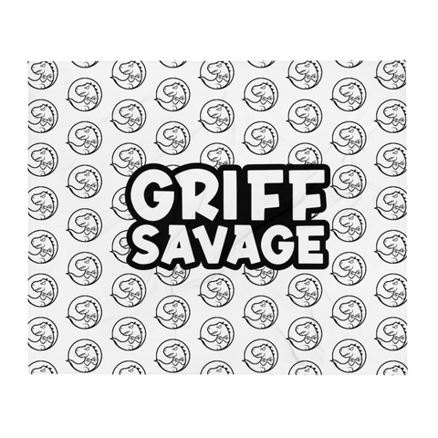 Griff Savage Gaming Throw Blanket