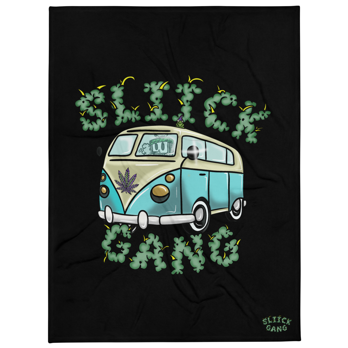 SliickTV Doodle Daddy Throw Blanket