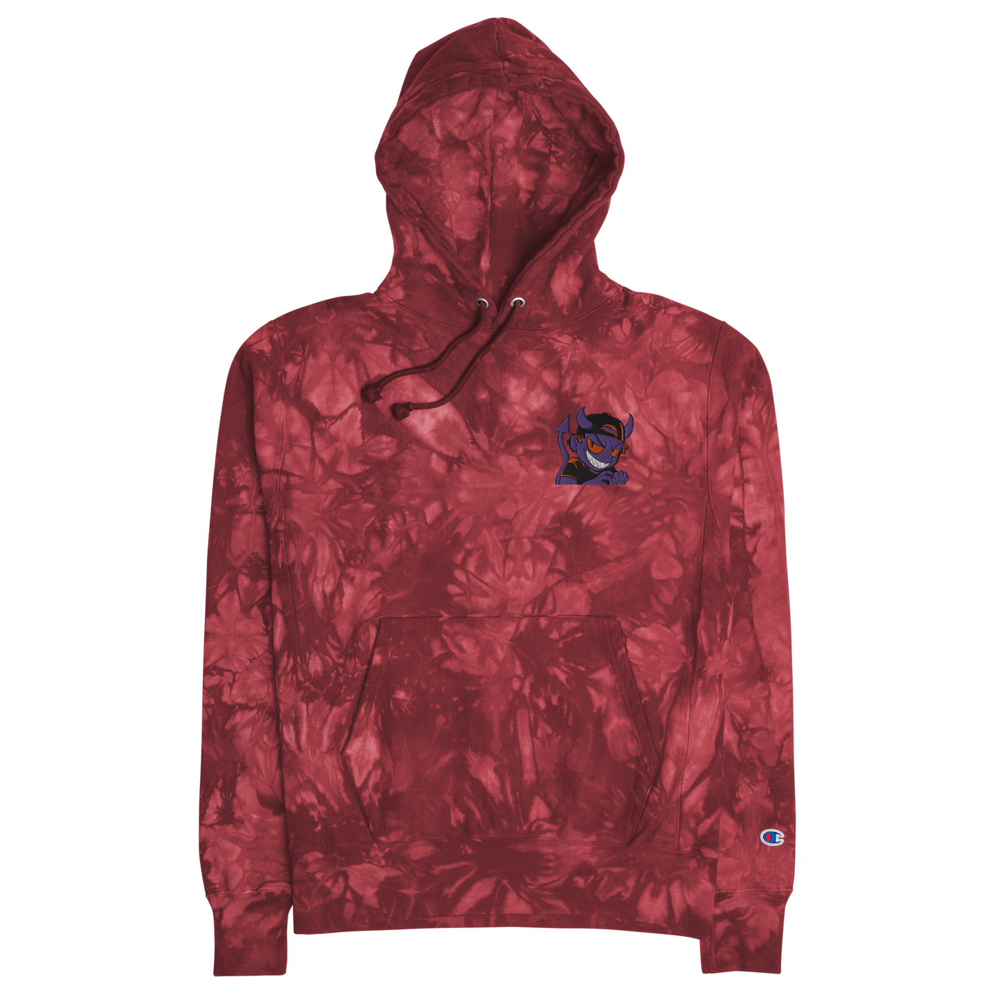 Whiteboii Champion tie-dye hoodie